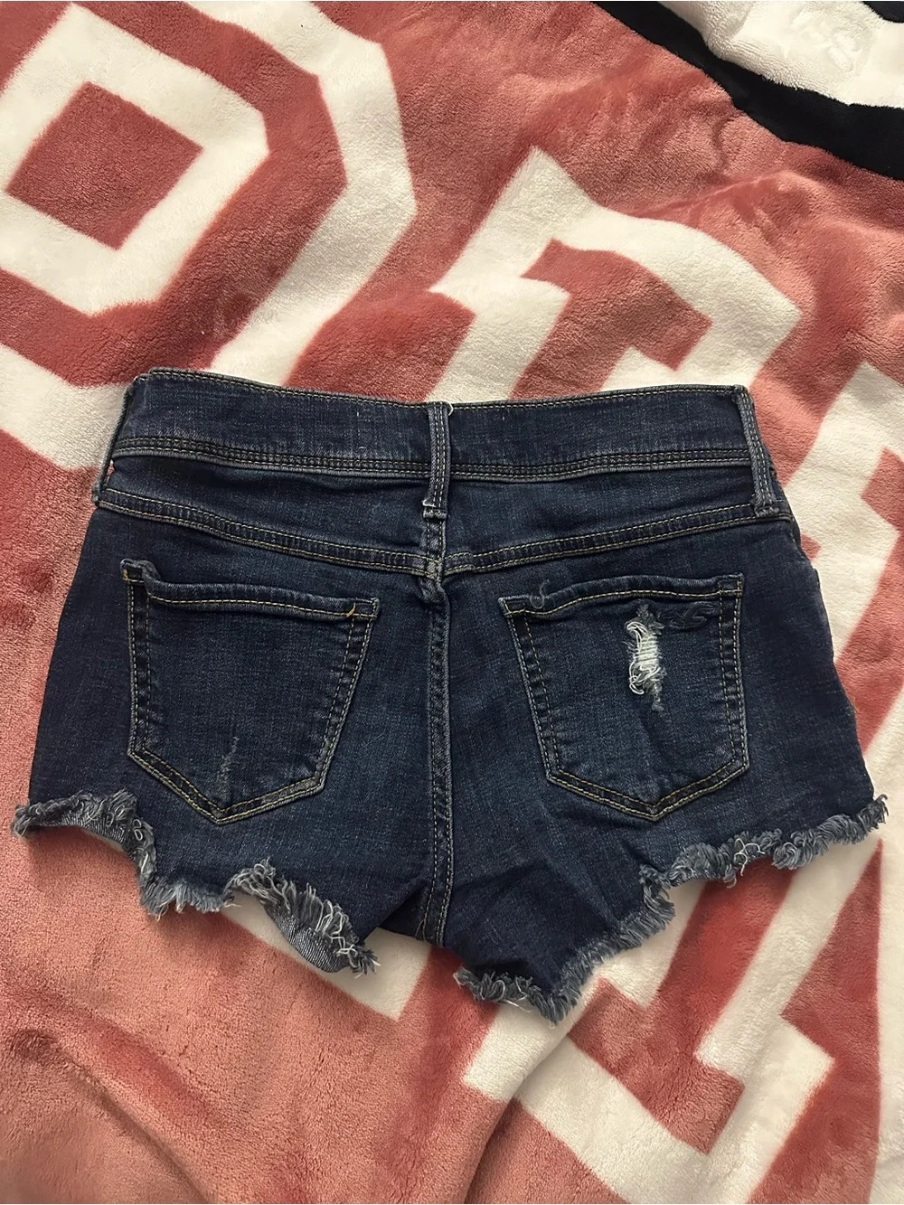 Dark Denim Cutoff Shorts